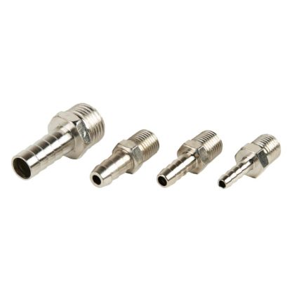 Штуцер  с наружней резьбой 1/4" 10мм