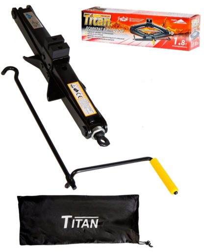 Домкрат ромбический 1,8 тонны Titan (105 - 385 мм)  CT105