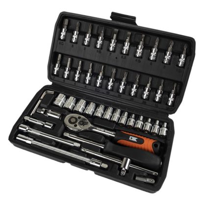 Набор инструмента CraftRoyal 46 предметов 1/4" №66046-2 малый кейс
