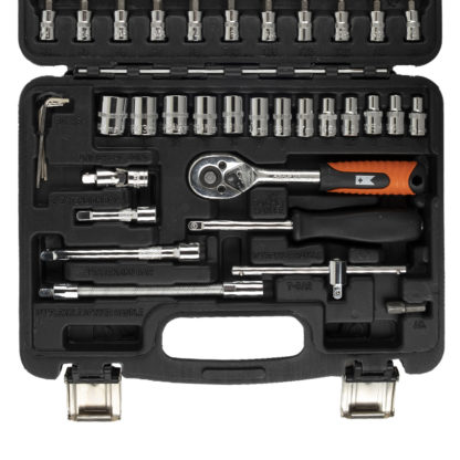 Набор инструмента CraftRoyal 46 предметов 1/4" №66046-1 большой кейс