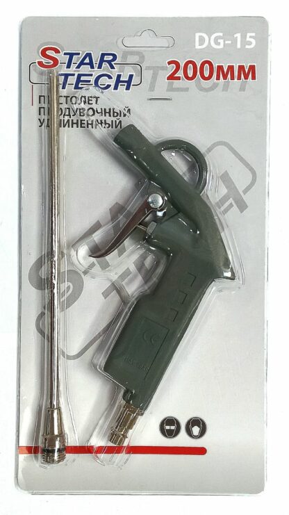 Пистолет продувочный удлиненный StarTech DG-15 c насадкой (200мм)