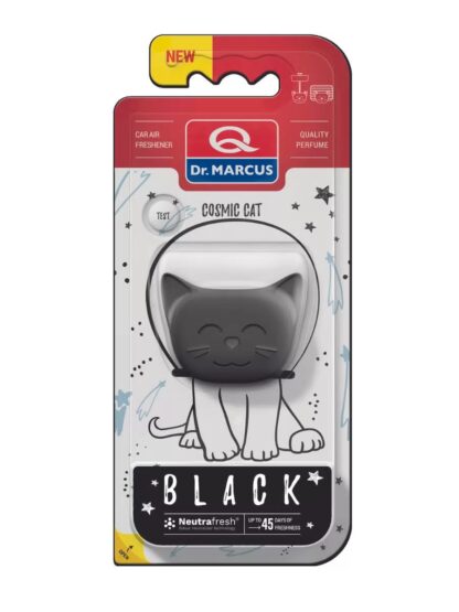 Ароматизатор "Dr.Marcus" Лаки Топ (Кошка) Black